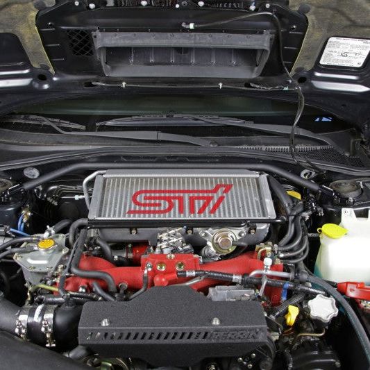 Perrin Performance PSP-SUS-052BK - PERPSP-SUS-052BK - PERRIN 02-07 Subaru WRX/STi/Impreza / 04-08 Forester Front Strut Brace - Black - Shipped in Europe - Tuningsupply.com