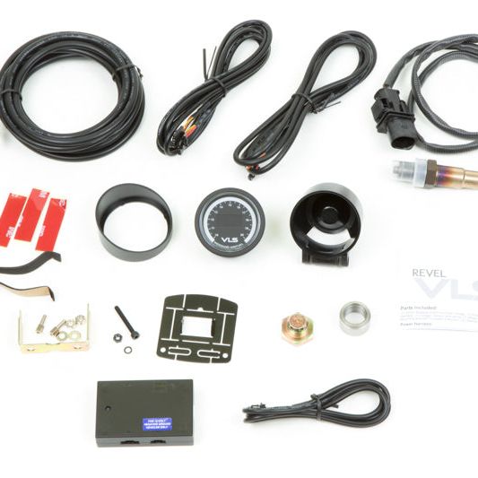 Revel 1TR1AA005R - RVL1TR1AA005R - Revel VLS 52mm 10.0:1-20.0:1 AFR Digital OLED Wideband Air/Fuel Ratio Gauge - Shipped in Europe - Tuningsupply.com