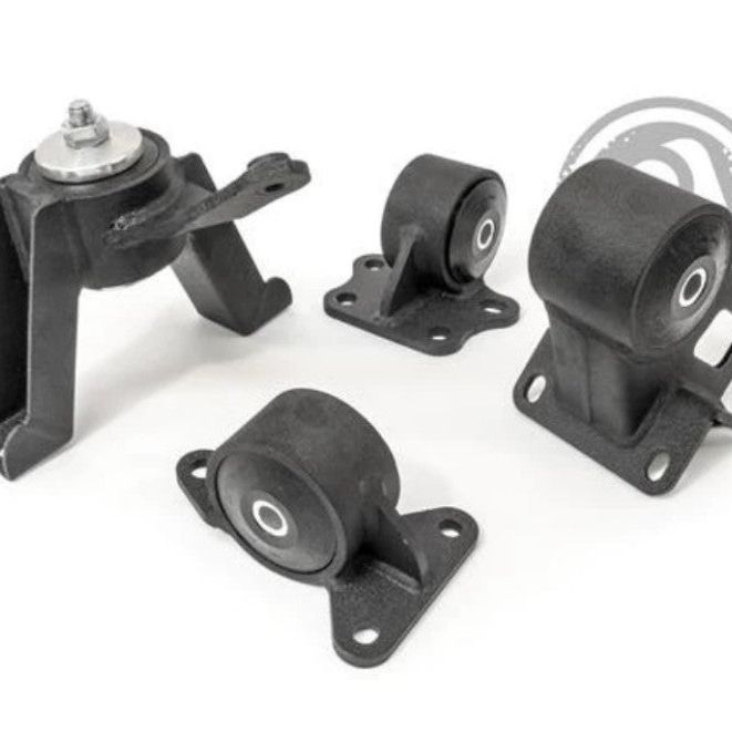Innovative Mounts 60550-60A - INM60550-60A - Innovative 00-05 Toyota MR2 Spyder 1ZZ Black Steel Mounts 60A Bushings - Shipped in Europe - Tuningsupply.com