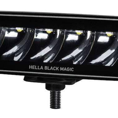 Hella LA358176211 - HELLA358176211 - Hella Universal Black Magic 6 L.E.D. Mini Light Bar - Spot Beam - Shipped in Europe - Tuningsupply.com