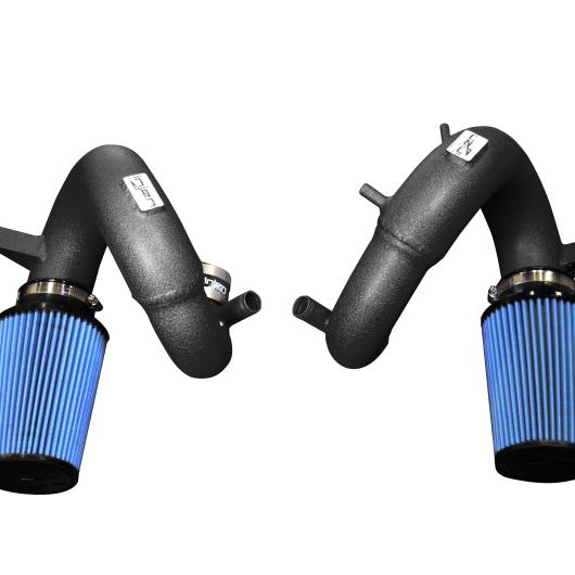 Injen SP1350WB - INJSP1350WB - Injen 18-20 Kia Stinger 3.3L Twin Turbo Wrinkle Black Short Ram Air Intake - Shipped in Europe - Tuningsupply.com