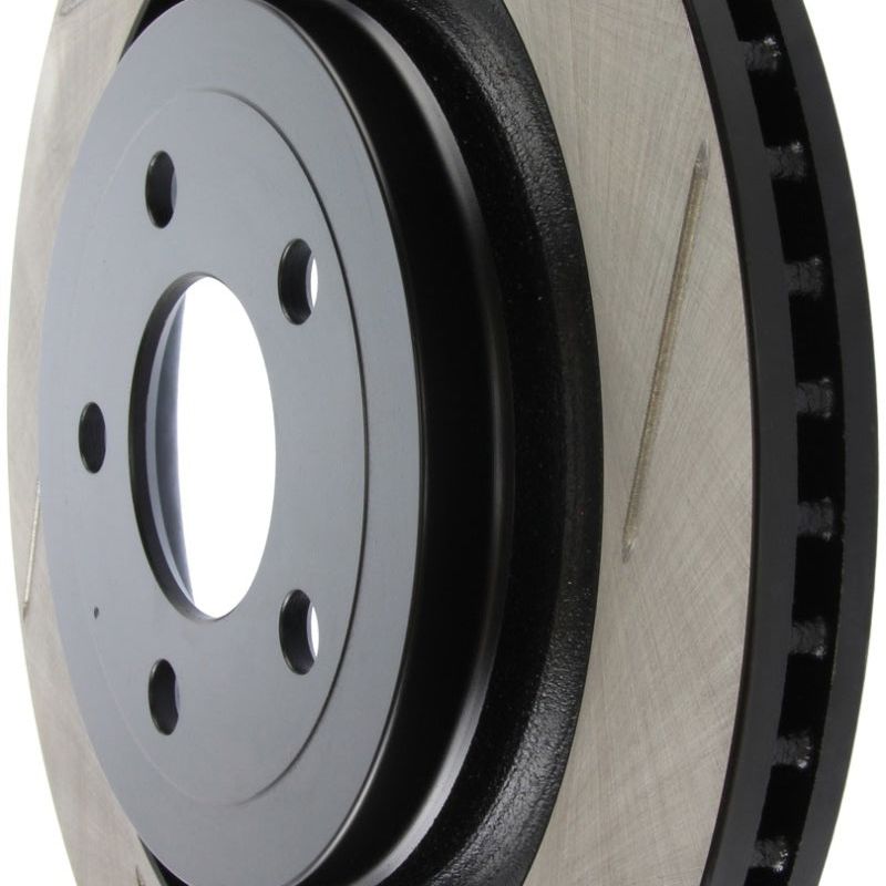 Stoptech 126.61109SL - STO126.61109SL - StopTech 2015 Ford Mustang GT w/ Brembo Brakes Left Rear Slotted Brake Rotor - Shipped in Europe - Tuningsupply.com