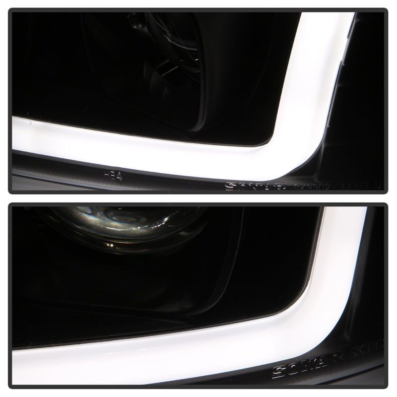 SPYDER 5084521 - SPY5084521 - Spyder GMC Sierra 1500/2500/3500 99-06 V2 Projector Headlights - DRL - Black PRO-YD-CDE00V2-LB-BK - Shipped in Europe - Tuningsupply.com