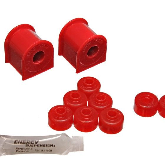 Energy Suspension 7.5122R - ENG7.5122R - Energy Suspension 89-94 Nissan 240SX (S13) Red 15mm Rear Sway Bar Bushing Set - Shipped in Europe - Tuningsupply.com