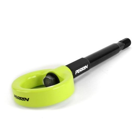 Perrin Performance PSP-BDY-237NY - PERPSP-BDY-237NY - PERRIN 22-25 Subaru WRX / 18-23 Crosstrek / 20-25 OBXT Tow Hook Kit (Front) - Neon Yellow - Shipped in Europe - Tuningsupply.com