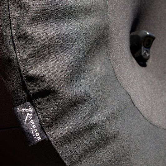 Rampage 773575 - RAM773575 - Rampage 2018-2019 Jeep Wrangler(JL) Sport 2-Door Tire Cover w/Camera Slot 37in - Black - Shipped in Europe - Tuningsupply.com