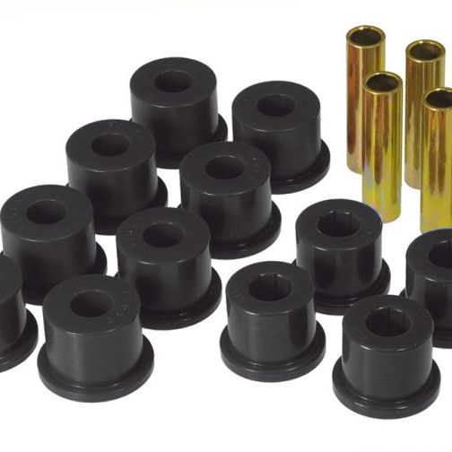 Prothane 7-1054-BL - PRO7-1054-BL - Prothane GM Rear Spring & Shackle Bushings (w/ 1.5in OD Frame Shackle Bush) - Black - Shipped in Europe - Tuningsupply.com