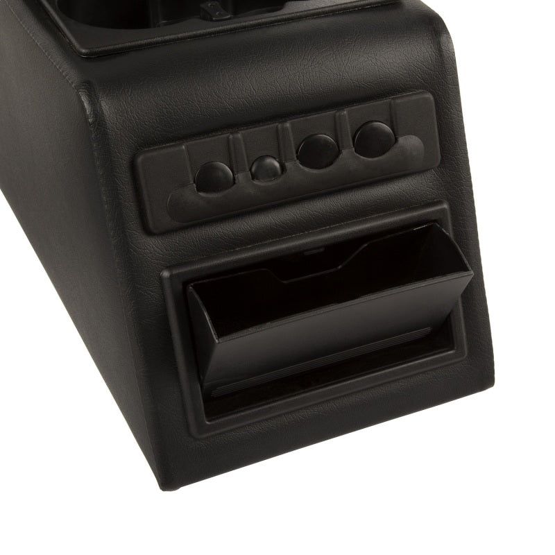 Rugged Ridge 13102.01 - RUG13102.01 - Rugged Ridge Ultimate Locking Console Black 76-95 Jeep CJ / Jeep Wrangler - Shipped in Europe - Tuningsupply.com