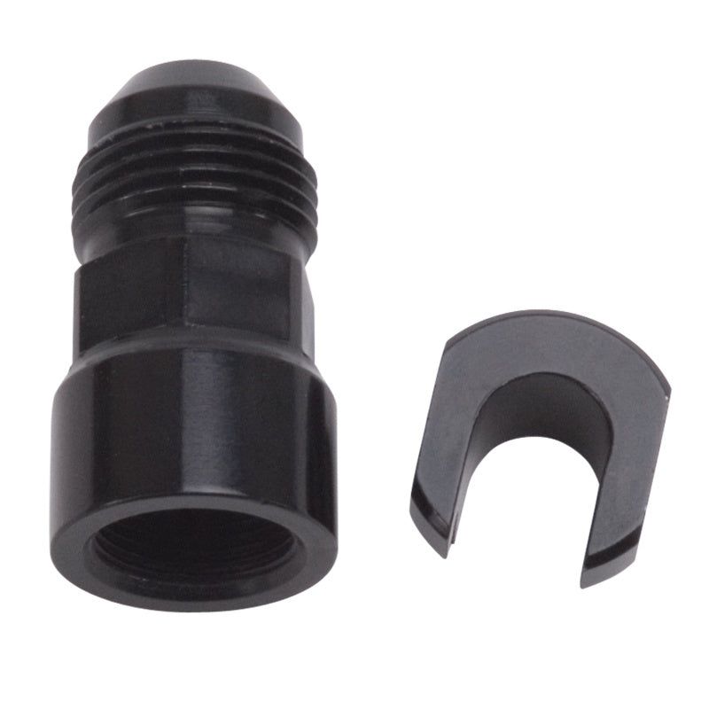 Russell 644133 - RUS644133 - Russell Performance -8AN Male to 3/8in SAE Quick-Disconnect Female (Black Single) - Shipped in Europe - Tuningsupply.com