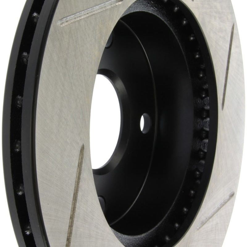 Stoptech 126.45034SR - STO126.45034SR - StopTech Power Slot 89-93 Mazda Miata SportStop Slotted Front Right Rotor - Shipped in Europe - Tuningsupply.com