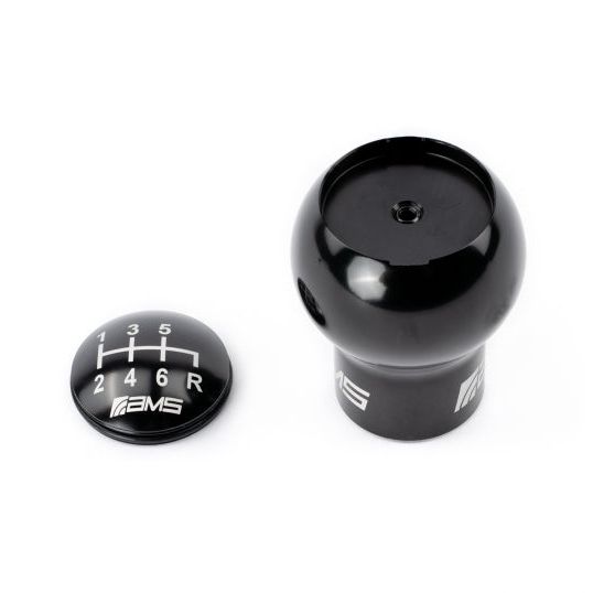 AMS AMS.50.06.0002-1 - AMSAMS.50.06.0002-1 - AMS Performance Subaru WRX/STi 6-Speed Billet Shift Knob (Incl Red, Black, & Gunmetal Cap) - Shipped in Europe - Tuningsupply.com