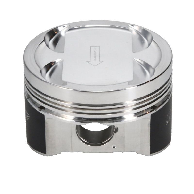 Manley Performance 606005C-4 - MAN606005C-4 - Manley 03-06 Evo 8/9 (7 Bolt 4G63T) 85.5mm +0.5mm Over Bore 8.5:1 Dish Pistons w/ Rings - Shipped in Europe - Tuningsupply.com