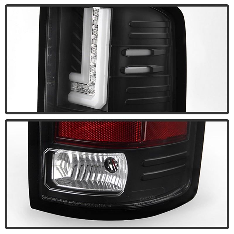 SPYDER 5080660 - SPY5080660 - Spyder GMC Sierra 14-16 LED Tail Lights Black ALT-YD-GS14-LBLED-BK - Shipped in Europe - Tuningsupply.com