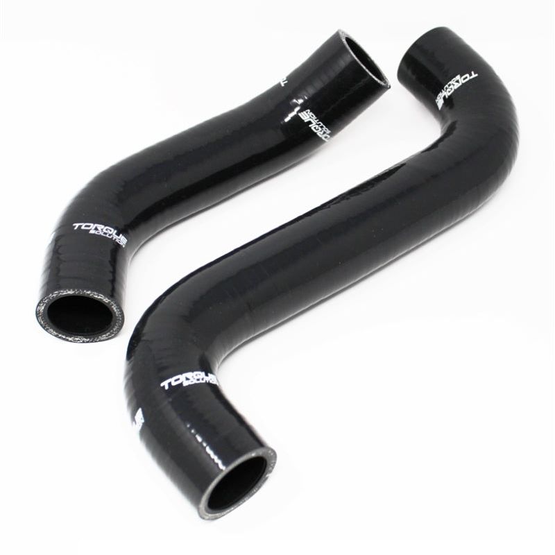 Torque Solution TS-SU-466BK - TQSTS-SU-466BK - Torque Solution 02-07 Subaru WRX / 04-07 STI Silicone Radiator Hose Kit - Black - Shipped in Europe - Tuningsupply.com