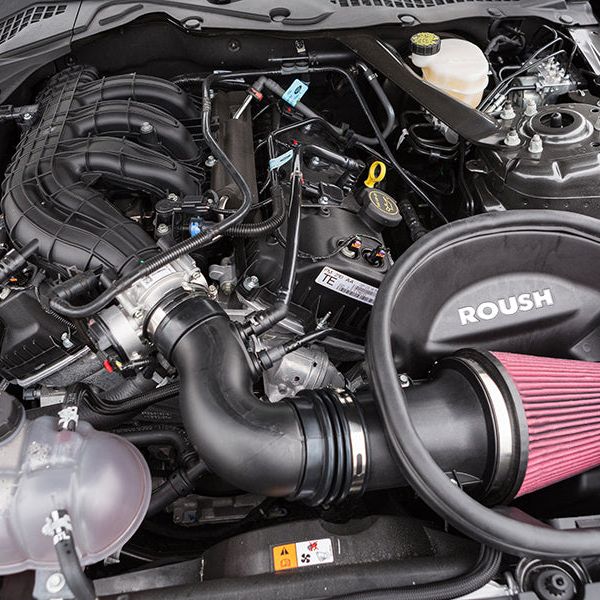 Roush 421828 - RSH421828 - Roush 2015-2017 Ford Mustang 3.7L Cold Air Kit - Shipped in Europe - Tuningsupply.com