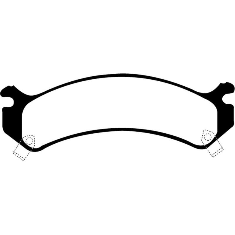 EBC DP61305 - EBCDP61305 - EBC 02 Chevrolet Avalanche 8.1 (2500) Greenstuff Front Brake Pads - Shipped in Europe - Tuningsupply.com