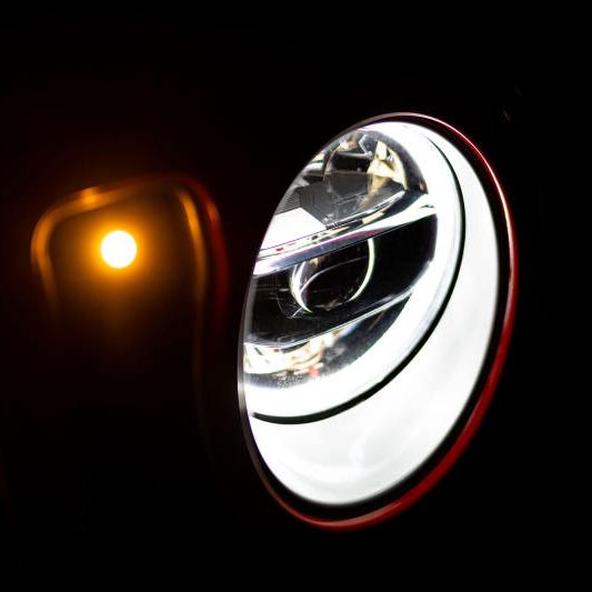 DV8 Offroad HLCJL-01 - DVEHLCJL-01 - DV8 Offroad 2018+ Jeep Wrangler JL/Gladiator LED Projector Headlights - Shipped in Europe - Tuningsupply.com