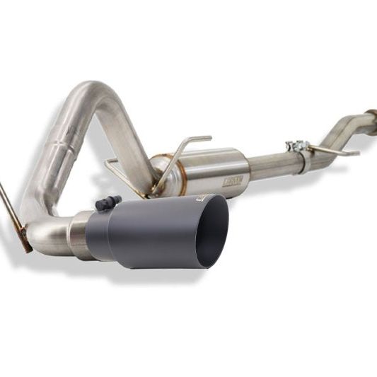 Carven Exhaust CT1002 - CRVCT1002 - Carven 16-20 Toyota Tacoma 3.5L (DC Short Bed 5ft.) Progressive Series CB w/4in. Tip - Ceramic Black - Shipped in Europe - Tuningsupply.com