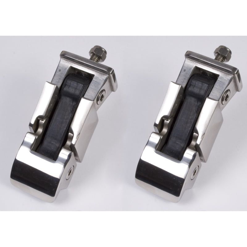 Rugged Ridge 11116.02 - RUG11116.02 - Rugged Ridge 97-06 Jeep Wrangler TJ Stainless Steel Hood Catch Set - Shipped in Europe - Tuningsupply.com