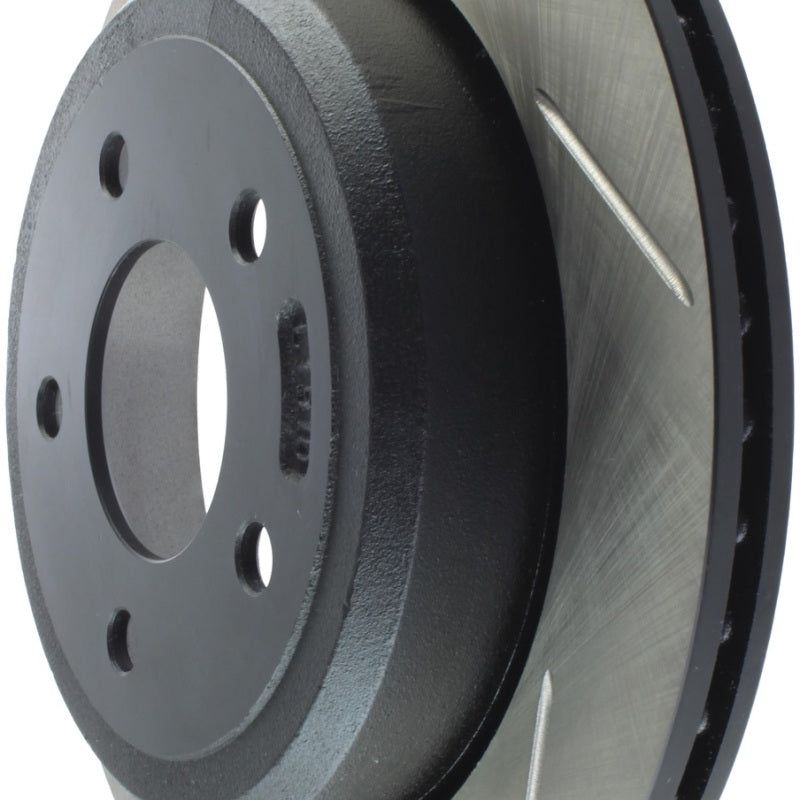 Stoptech 126.61073SR - STO126.61073SR - StopTech Power Slot 03-08 Crown Victoria/Grand Marquis Rear Right Slotted Rotor - Shipped in Europe - Tuningsupply.com
