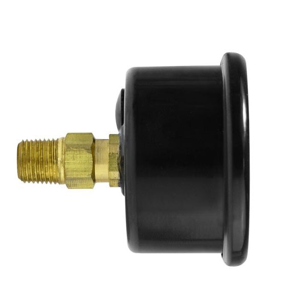 Grams Performance G2-99-1200W - GRPG2-99-1200W - Grams Performance Universal 0-120 PSI Fuel Pressure Gauge - White Face - Shipped in Europe - Tuningsupply.com