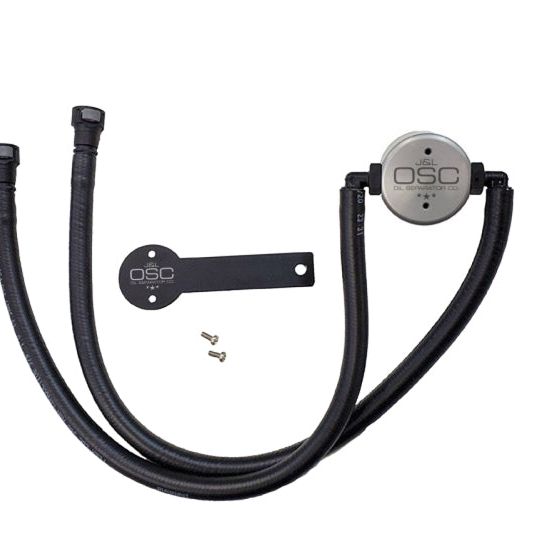 J&L 3081D-C - JLT3081D-C - J&L 16-24 Chevrolet Camaro LT1 6.2L Drivers Side Oil Separator 3.0 - Clear Anodized - Shipped in Europe - Tuningsupply.com