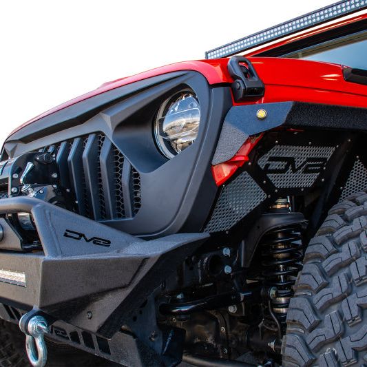 DV8 Offroad GRJL-01 - DVEGRJL-01 - DV8 Offroad 2018+ Jeep JL/ Gladiator Angry Grill - Shipped in Europe - Tuningsupply.com