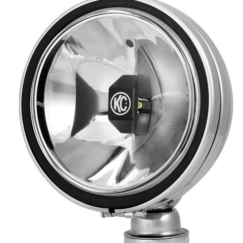 KC HiLiTES 651 - KCL651 - KC HiLiTES 6in. Daylighter Gravity G6 LED Lights 20w Spot Beam (Pair Pack System) - Black SS - Shipped in Europe - Tuningsupply.com