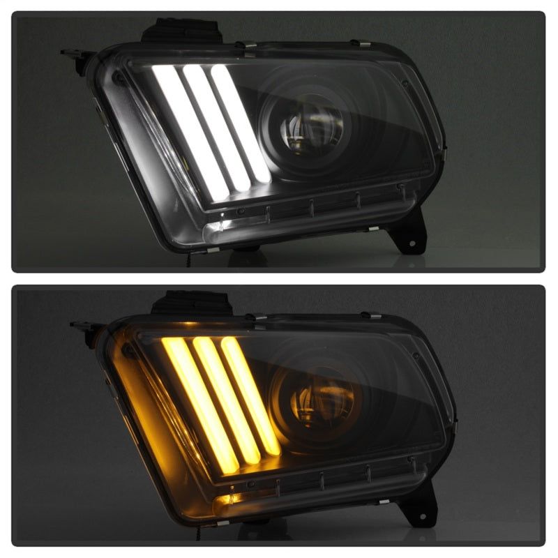 SPYDER 5084569 - SPY5084569 - Spyder Ford Mustang 10-13 Projector Headlights - HID Model Only - Black PRO-YD-FM2010V2-HID-BK - Shipped in Europe - Tuningsupply.com