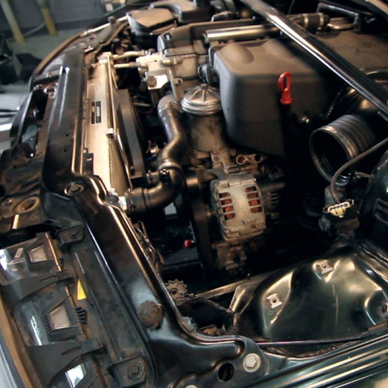 Mishimoto MMFS-E46-01 - MISMMFS-E46-01 - Mishimoto 01-06 BMW M3 E46 3.2L Aluminum Fan Shroud Kit w/o Controller - Shipped in Europe - Tuningsupply.com