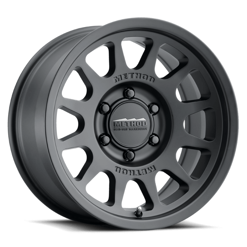 Method Wheels MR70378560535 - MRWMR70378560535 - Method MR703 17x8.5 +35mm Offset 6x5.5 106.25mm CB Matte Black Wheel - Shipped in Europe - Tuningsupply.com