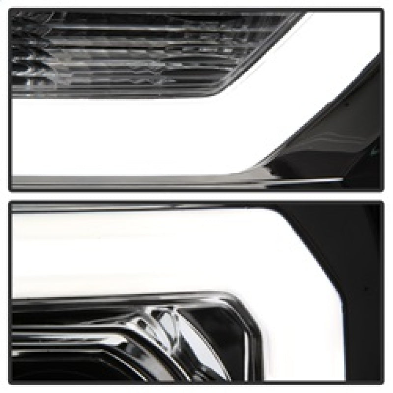 SPYDER 5083647 - SPY5083647 - Spyder GMC Sierra 1500/2500/3500 07-13 V2 Projector Headlights - Chrome PRO-YD-GS07V2-LBDRL-C - Shipped in Europe - Tuningsupply.com