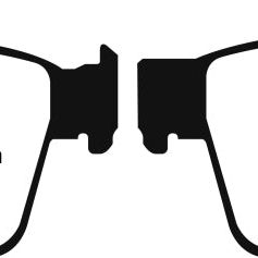 EBC DP32270C - EBCDP32270C - EBC 2015+ Mercedes-Benz C300 (W205) 2.0L Turbo AMG Sport Pkg Redstuff Rear Brake Pads - Shipped in Europe - Tuningsupply.com