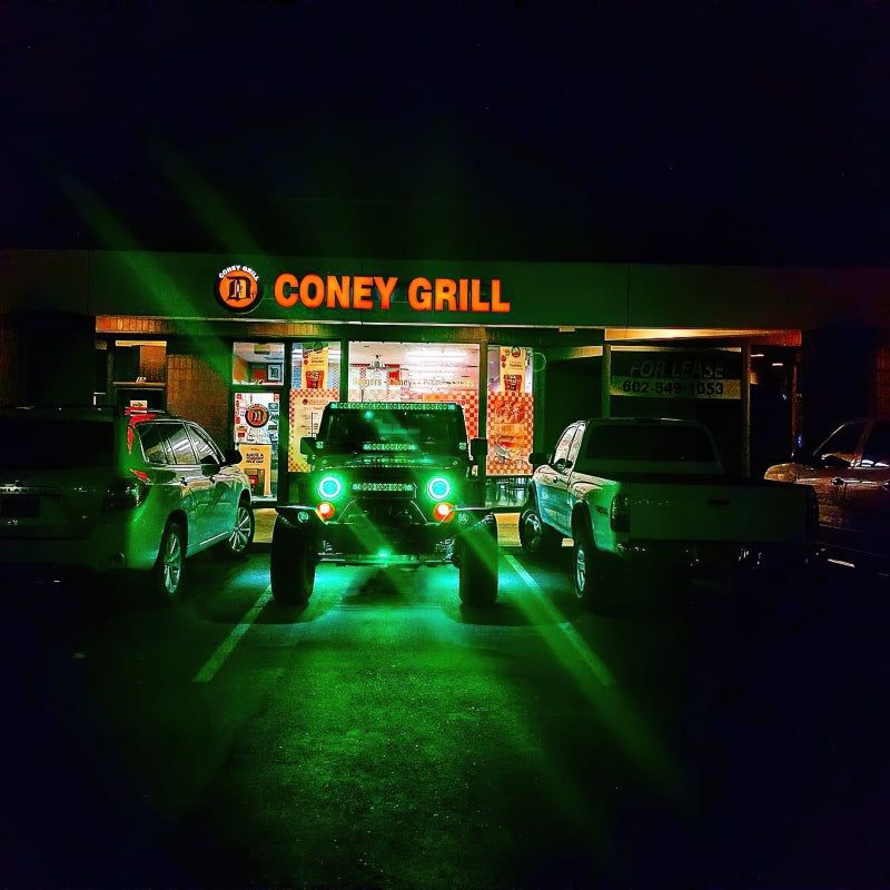 ORACLE Lighting 5769-334 - ORL5769-334 - Oracle 7in High Powered LED Headlights - Black Bezel - ColorSHIFT No Controller - Shipped in Europe - Tuningsupply.com