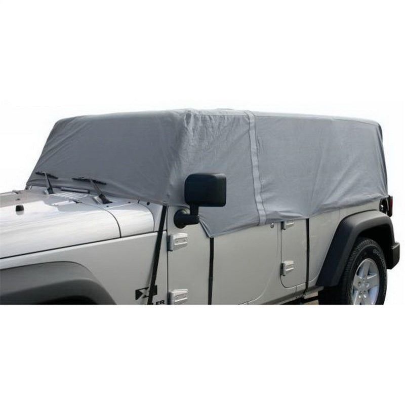 Rampage 1264 - RAM1264 - Rampage 2007-2018 Jeep Wrangler(JK) Unlimited Car Cover 4 Layer - Grey - Shipped in Europe - Tuningsupply.com