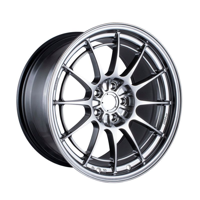Enkei 3658953140HS - ENK3658953140HS - Enkei NT03+M 18x9.5 5x108 40mm Offset 72.6mm Bore Hyper Silver Wheel - Shipped in Europe - Tuningsupply.com