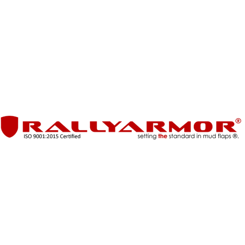 Rally Armor MF89-UR-RD-WH - RALMF89-UR-RD-WH - Rally Armor 23-25 Toyota GR Corolla Red UR Mud Flap w/White Logo - Shipped in Europe - Tuningsupply.com