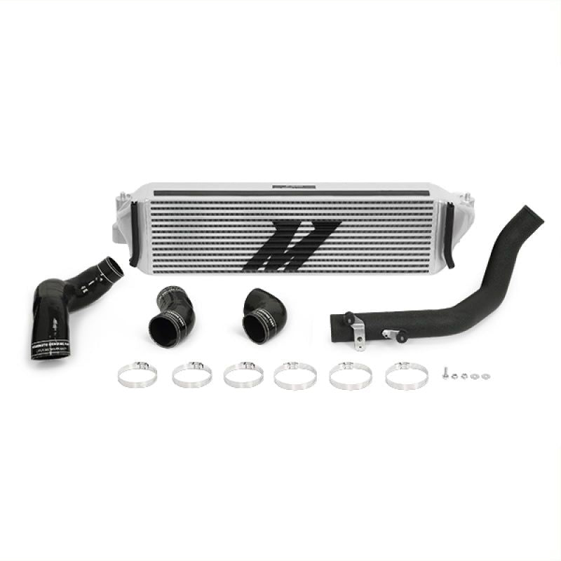 Mishimoto MMINT-CTR-17KSLWBK - MISMMINT-CTR-17KSLWBK - Mishimoto 2017+ Honda Civic Type R Performance Intercooler Kit - Silver Core Black Piping - Shipped in Europe - Tuningsupply.com