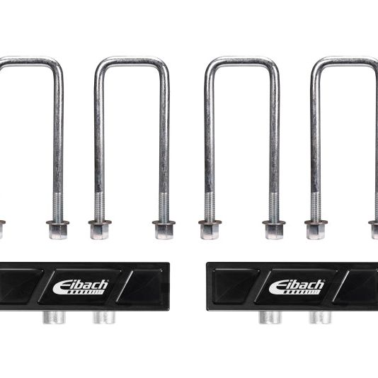 Eibach LB81-23-032-01-02 - EIBLB81-23-032-01-02 - Eibach 2019 Chevrolet Silverado 1500 Pro-Truck Rear Lift-Blocks (+1in) - Shipped in Europe - Tuningsupply.com