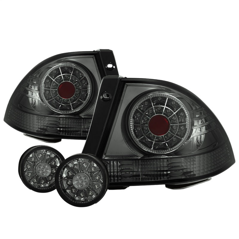 SPYDER 5085054 - SPY5085054 - Spyder 01-03 Lexus IS300 LED Tail Lights w/Inner Trunk Lights - Smoke (ALT-YD-LIS300-LED-SET-SM) - Shipped in Europe - Tuningsupply.com