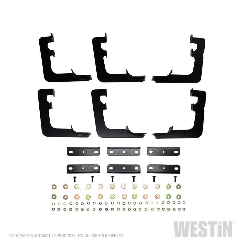 Westin 27-2245 - WES27-2245 - Westin 2019 Ram 1500 Quad/Crew Cab (Excl. 2019 Ram 1500 Classic) Running Board Mount Kit - Black - Shipped in Europe - Tuningsupply.com