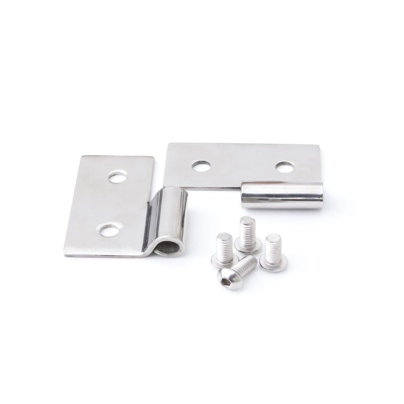 Rampage 7407 - RAM7407 - Rampage 1976-1983 Jeep CJ5 Lower Door Hinges - Stainless - Shipped in Europe - Tuningsupply.com