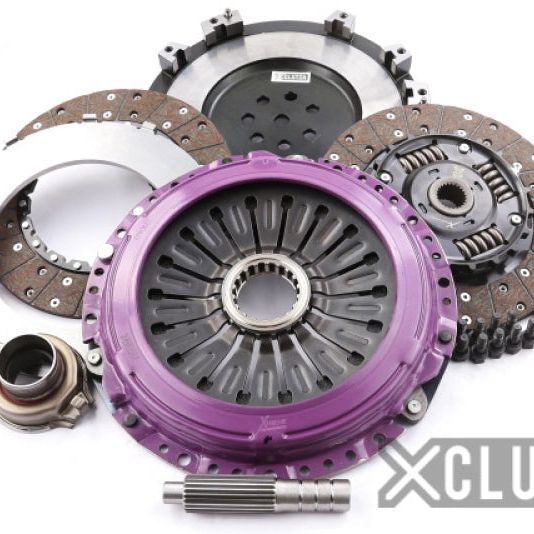 XCLUTCH XKMI23522-2A - XCLXKMI23522-2A - XClutch 1997 Mitsubishi Lancer EVO IV 2.0L 10.5in Twin Sprung Organic Clutch Kit - Shipped in Europe - Tuningsupply.com