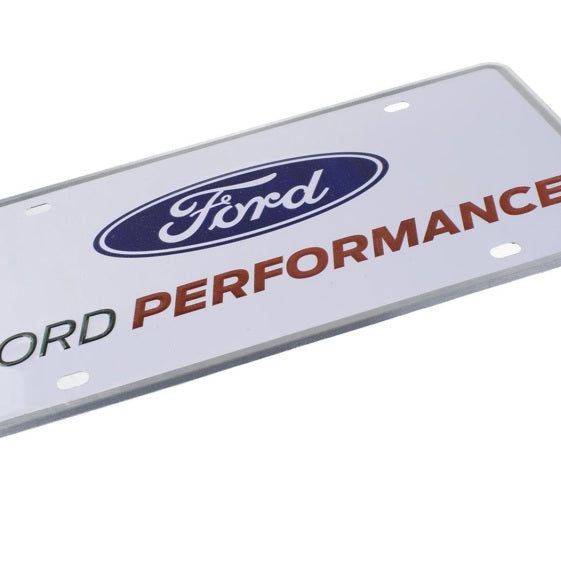 Ford Racing M-1828-FPONE - FRPM-1828-FPONE - Ford Racing Ford Performance License Plate - Single - Shipped in Europe - Tuningsupply.com