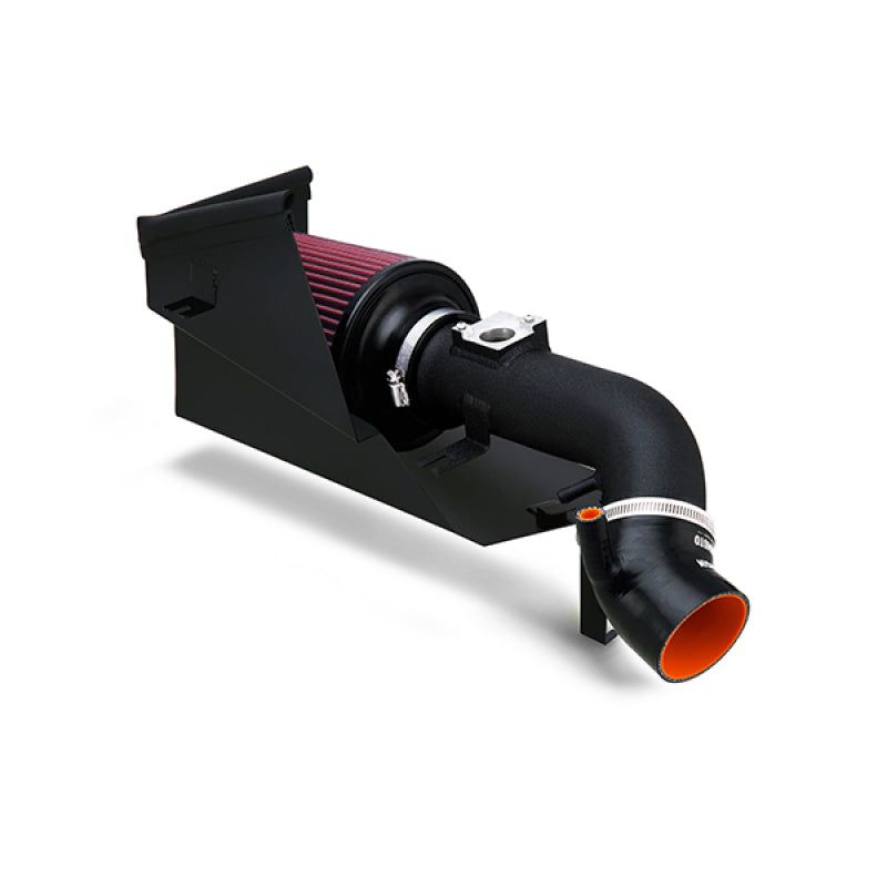 Mishimoto MMAI-CIV-06SIHWBK - MISMMAI-CIV-06SIHWBK - Mishimoto 06-11 Honda Civic Si Performance Air Intake w/ Heat Shield - Wrinkle Black - Shipped in Europe - Tuningsupply.com