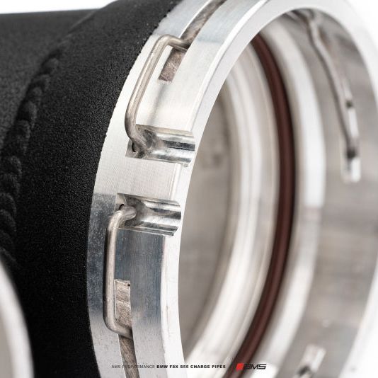 AMS AMS.39.09.0001-1 - AMSAMS.39.09.0001-1 - AMS Performance 15-18 BMW M3 / 15-20 BMW M4 w/ S55 3.0L Turbo Engine Charge Pipes - Shipped in Europe - Tuningsupply.com