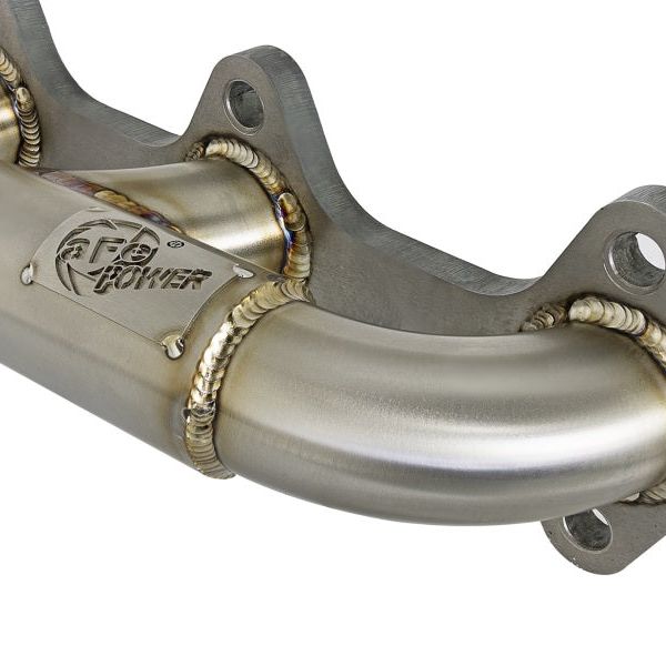 aFe 48-32020 - AFE48-32020 - aFe Twisted Steel Header Turbo Manifold (T3) 98.5-02 Dodge Diesel Trucks L6 5.9L (td) - Shipped in Europe - Tuningsupply.com