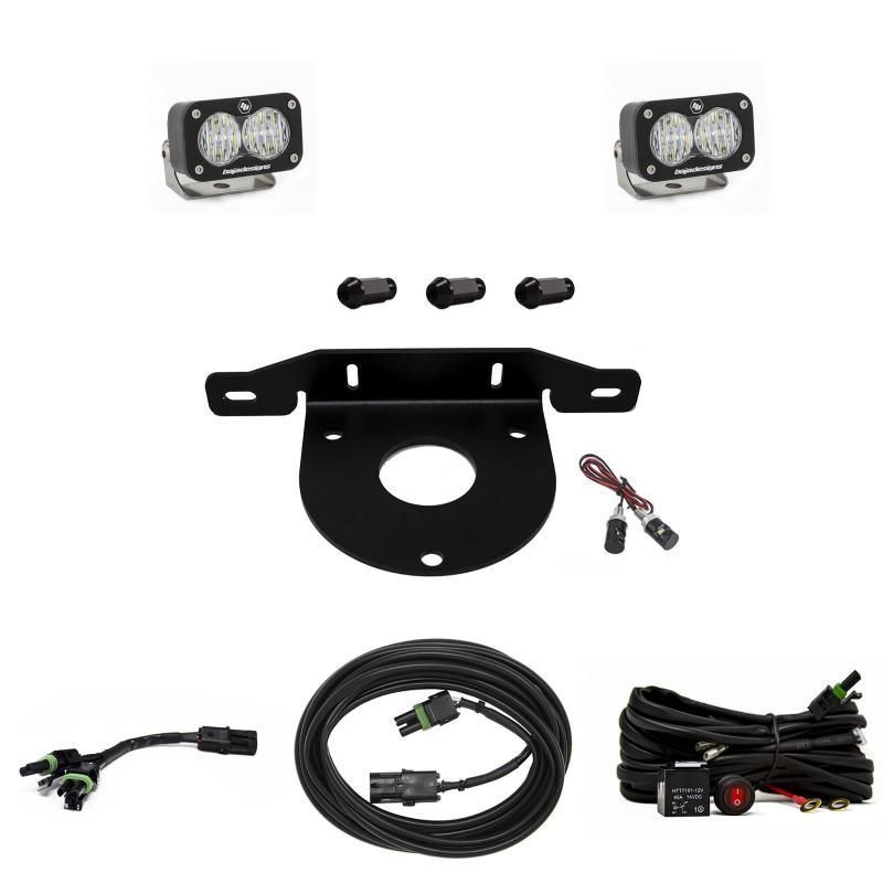 Baja Designs 447767UP - BAJ447767UP - Baja Designs 2021+ Ford Bronco Dual S2 Sport W/C Reverse Kit w/Upfitter - Shipped in Europe - Tuningsupply.com