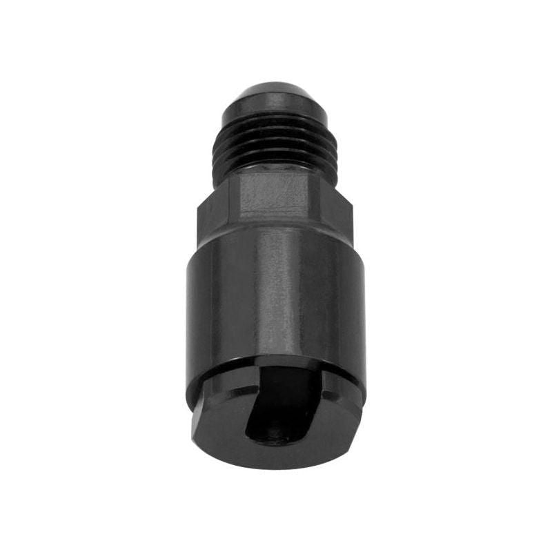 Russell 641303 - RUS641303 - Russell Performance -6 AN male to 1/4in SAE Quick-Disconnect Female (Black Single) - Shipped in Europe - Tuningsupply.com