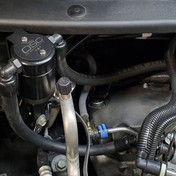 J&L 3022P-B - JLT3022P-B - J&L 13-19 Ford Explorer Sport EcoBoost V6 Passenger Side Oil Separator 3.0 - Black Anodized - Shipped in Europe - Tuningsupply.com